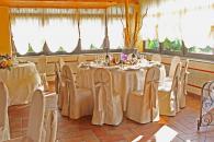 , la sala veranda, Location